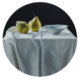 Celadon Bowl with Pears